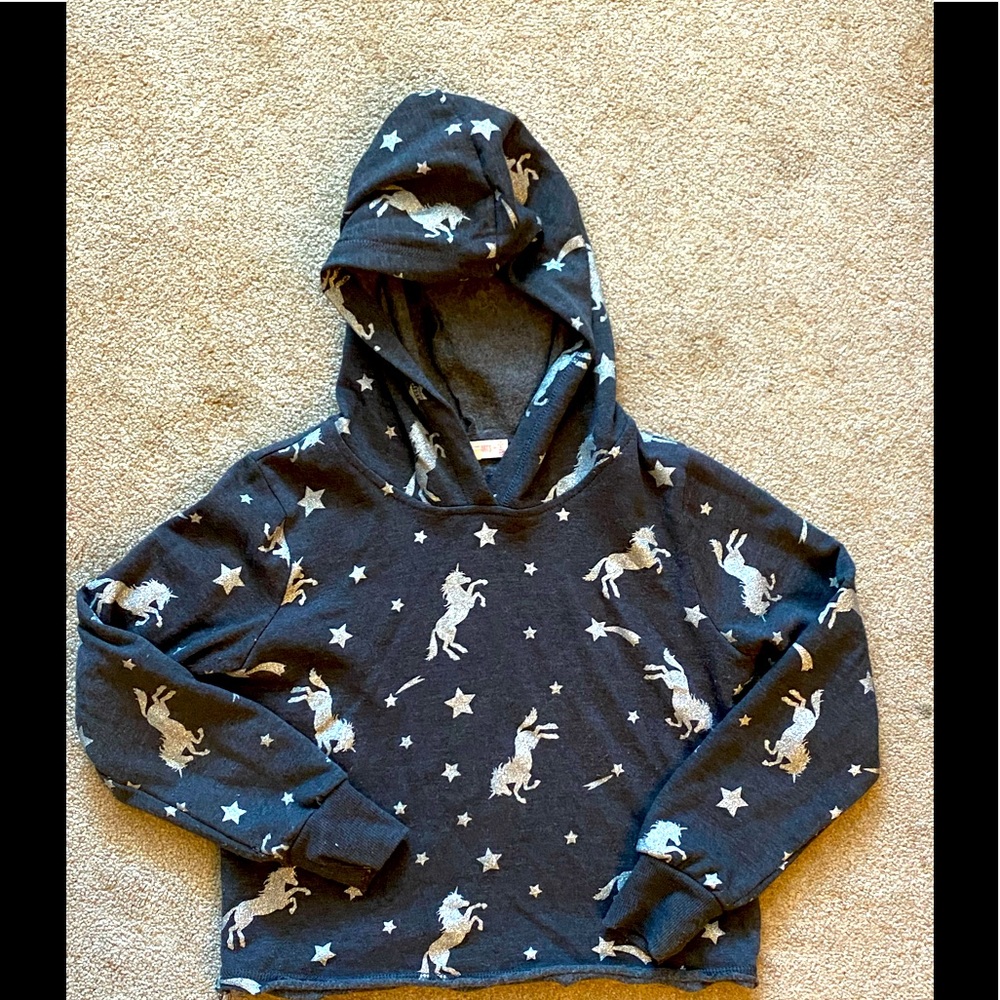 Inspired hearts Girls Unicorn Hoodie